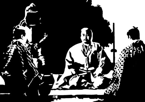 palabre scène chinoise 2015 gravure numérique de
                Nik